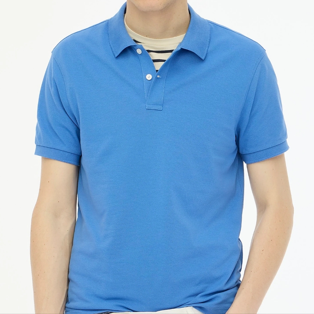 J. Crew Men's Flex Pique Polo New Size Medium